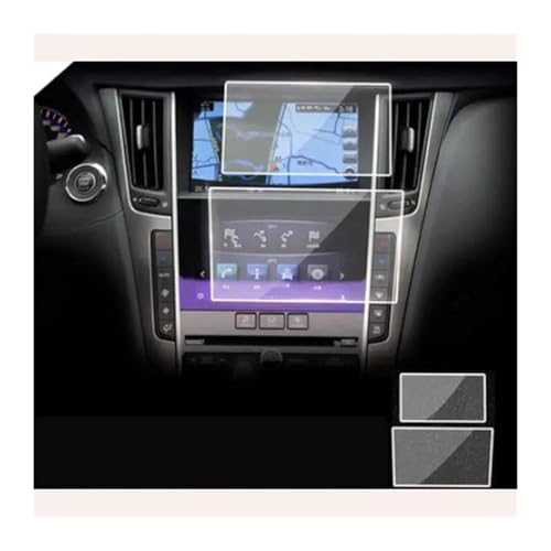 Verre trempé Infiniti Q50 Q60 stop reflets et rayures écran navigation