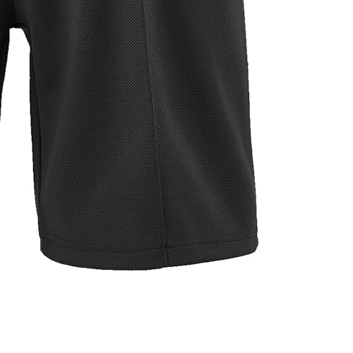 Shorts casuales atléticos para hombre, cintura elástica con cordón miniatura 4