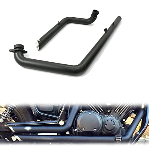 Système complet d'échappement pour Yamaha XV950 Bolt en acier robuste
