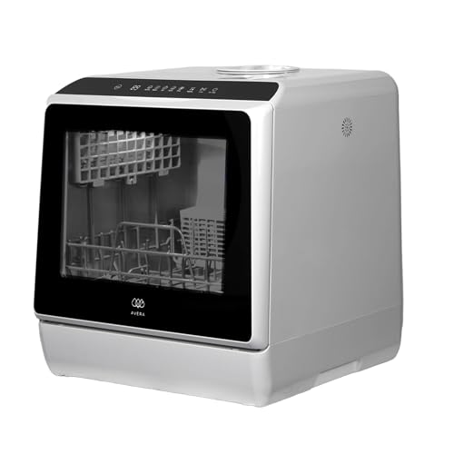 Opiniones de precios de lavadoras automaticas disponible en línea. 42 AVERA Lavavajillas portatil de 5 Litros con 5 programas, Ideal para 4 servicios, Lavadora de trastes de 43 cm, Lavaplatos con 2 tipos de llenado, Dishwasher compacto sin...