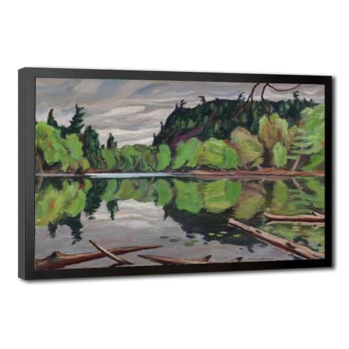 Poster Alexander Young Jackson Beaver Lake Algoma impression sur toile 50x76 cm