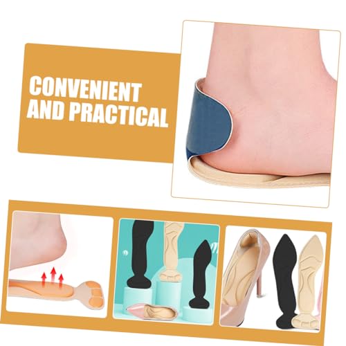 2 pares de plantillas para tacones altos para mujer miniatura 2