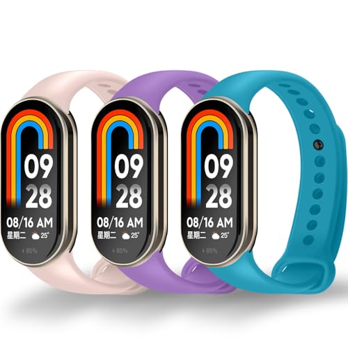 BANGTING 3-12 Pezzi Cinturino per Xiaomi Mi Band 10/9/8, Compatibili
