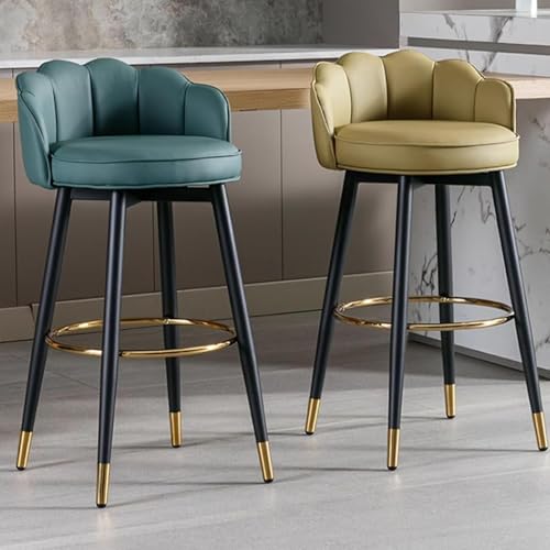 Tabourets de bar confortables pour eviter le mal de dos autour de l'ilot