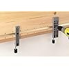 wolfcraft Universele houtdeuvelaarset I 3750000 I Voor nauwkeurige deuvelgaten zonder te meten en te markeren