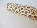 Rolling Pin HALLOWEEN. Embossing Rolling Pin with Witch, Moon, Spider, Pumpkin. Wooden Laser Cut Rolling Pin for Halloween cookies, play dough, salt dough by Algis Crafts