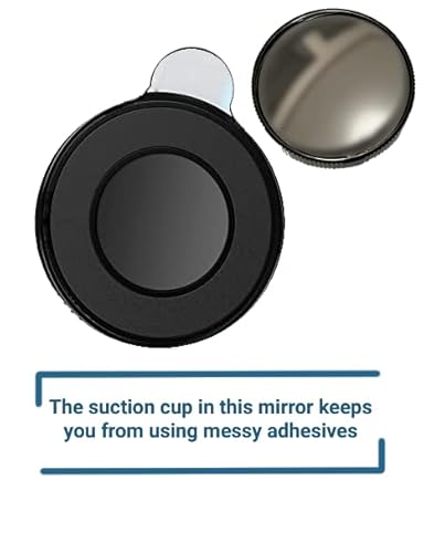 Blind Spot Rearview Car Mirror: New Suction Convex Rear View Side Mirror For Car|Automotive Exterior Accessories For Women And Men|Blindspot Mirrors (2 Pack #TOP3