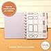 Happy Planner Disc-Bound 12-Month Planner, Jan.–Dec. 2025 Daily, Weekly, and Monthly Planner, Classic Size, Horizontal Layout, Sun & Stars, 72 Pages, 12 Dividers, 2 Sticker Sheets, 7