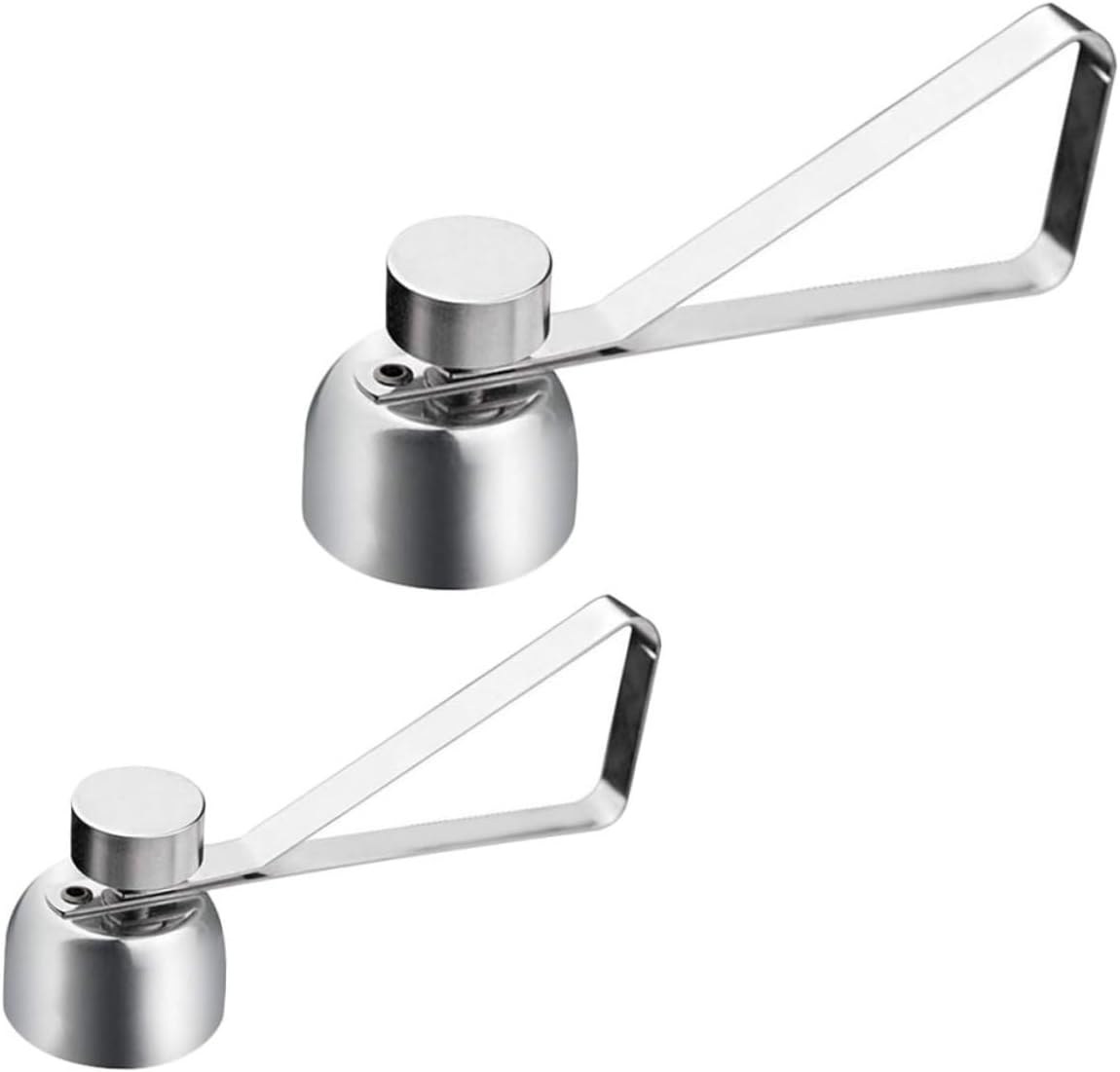 2pcs Stainless Steel Egg Opener Egg Cracker Separator Tool Kitchen Tool Eggshell Cutter