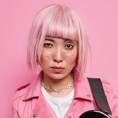 Marsrut 84Pcs Ear Stretching Kit, Acrylic Lightweight Heart Tunnels, Horseshoes Tapers, Spiral Ear Plugs Septum Pincher For Starter Expanders, Body Piercing Jewelry Earring Gauges Gauging Set For Women thumb #4