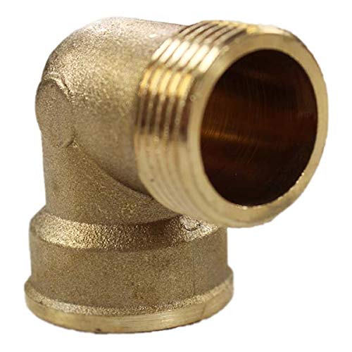 Raccord laiton à visser - Lot de 10 Coudes Laiton Mâle/Femelle 1" (26/34) -