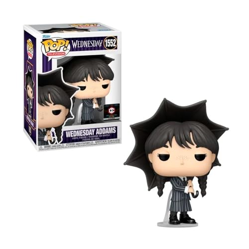 Candide, Funko POP! Wandinha Addams com Guarda-chuva, Wednesday - 12 cm