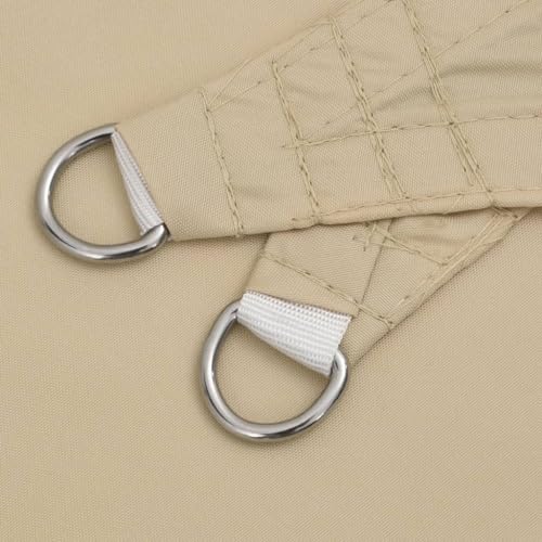 Toldo parasol rectangular de tela Oxford beige de 2 x 3 m de alta calidad 7