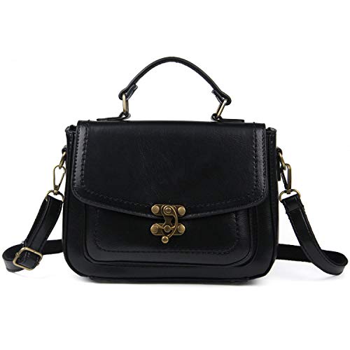 EVEOUT Sac à Bandoulière pour Les Femmes Rétro Sac Fourre-tout Sac à Main Classique Poignée Supérieure