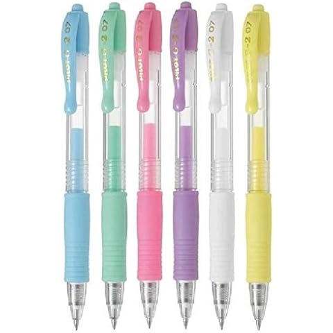 Bolígrafo Pilot G2-07 de tinta de gel retráctil recargable Cover