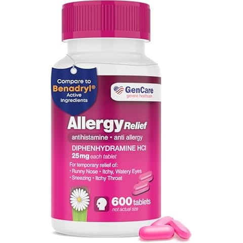 GenCare Allergy Relief Medicine (600 Tablets) Cover