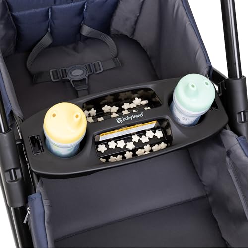 Image of Baby Trend Expedition 2-in-1 Stroller Wagon, Smokey Navy