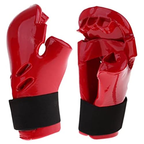 Gants de karaté contre les chocs de boxe avec doublure éponge absorbante