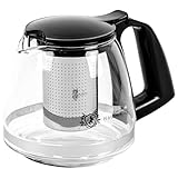 INFUSIONE SENZA RESIDUI CON INFUSORE INTEGRATO: La teiera con infusore permette di preparare tè, tisane ed erbe senza foglie o residui nella bevanda.