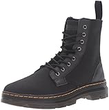 Dr. Martens Men's Combs Waxy Canvas Combat Boot