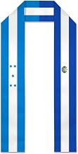 Honduras Flag and EI Salvadorean Flag Graduation Sash,Graduation Stole Scarf Gifts for International Student
