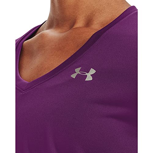 Image of Under Armour Womens Tech V-Neck Short-Sleeve T-Shirt