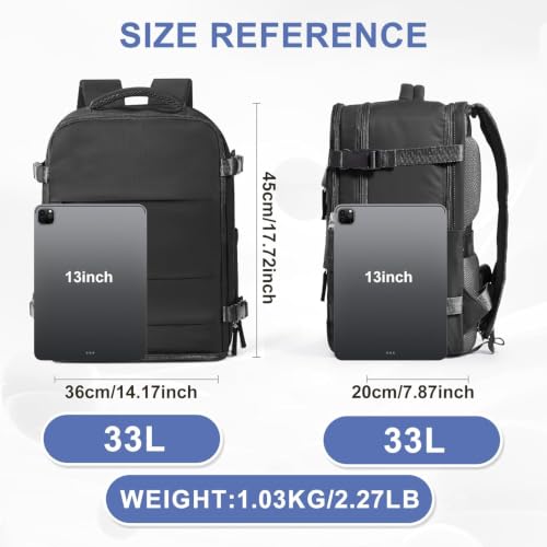 HomeDex Travel Backpack with Laptop Compartment - Image 3