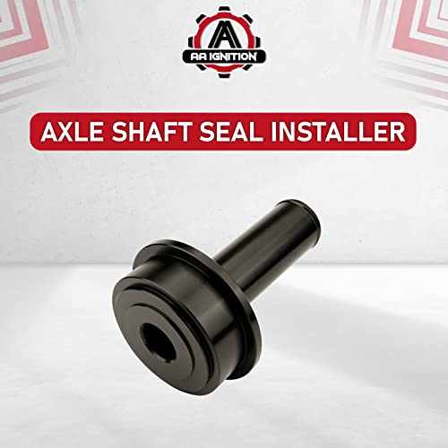 Axle Shaft Seal Installer - Compatible With Ford Vehicles - 1998-2004 F-250, F-350 Super Duty, F-450, F-550, Excursion 4X4 - Replaces 6695, T83T-3132-A1, 205-429 - Wheel Knuckle Vacuum Seal Tool Press #TOP5
