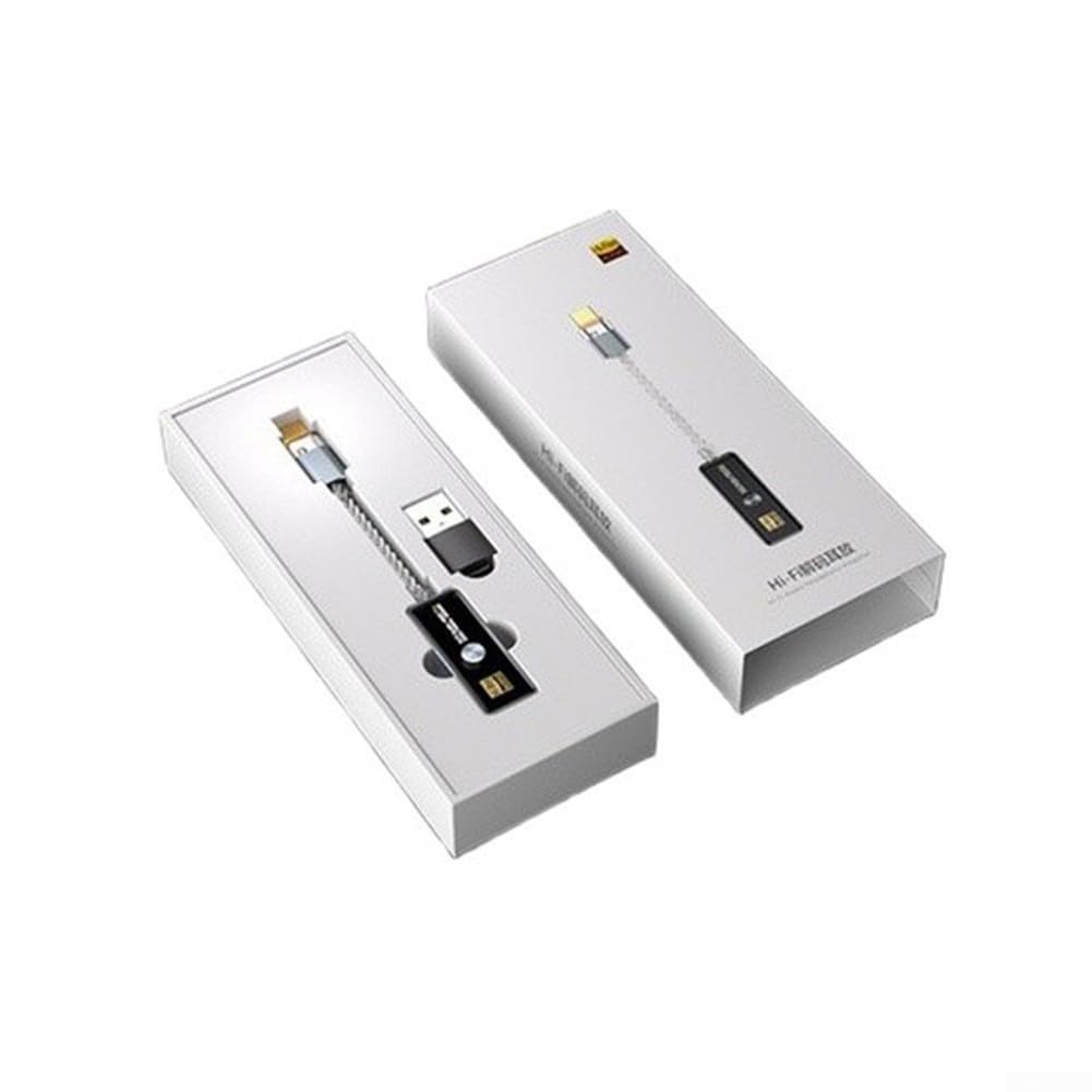 Decodificatore audio HiFi portatile, adattatore USB-C a 3,5 mm per cuffie, lettore musicale digitale compatto per smartphone, laptop, tablet (verde)