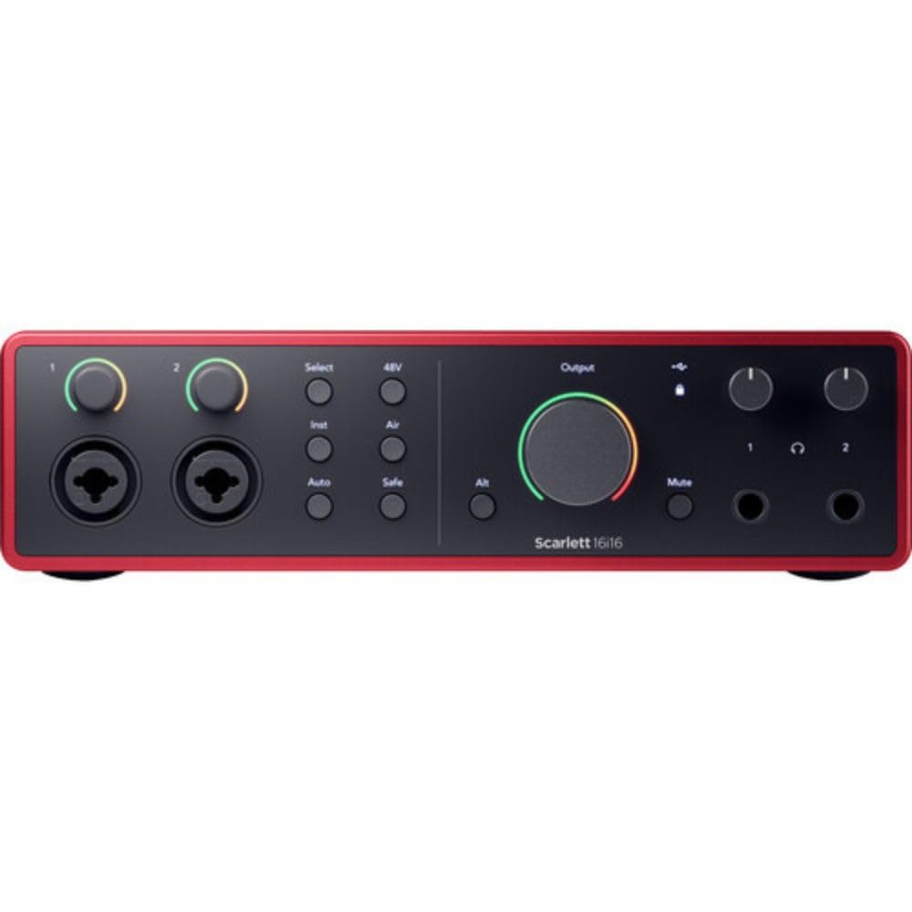 Amazon.com: Focusrite Scarlett 16i16 USB-C Audio/MIDI Interface