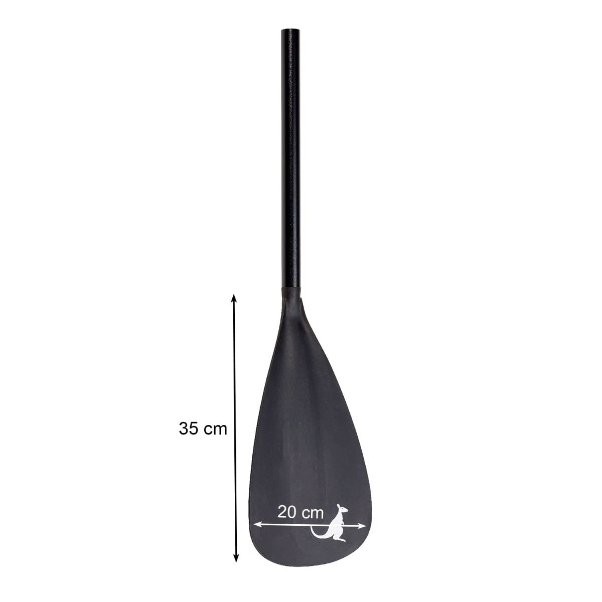 Kangui Pagaie pour Stand Up Paddle en Aluminium - Légère et démontable - Coloris Noir