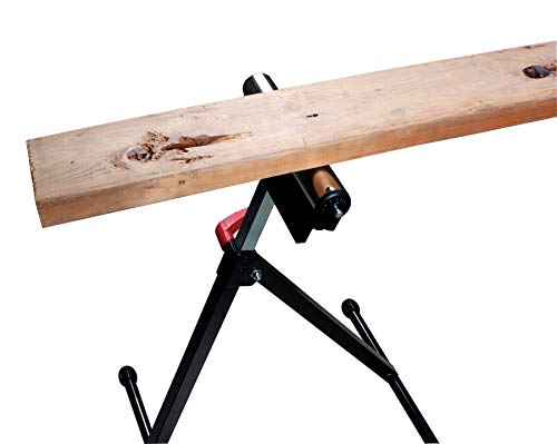 Performance Tool Roller Support Stand, Max Load: 132Lbs (60Kg), Height: 27" To 43" (69-109Cm), Width: 11" (28Cm) #TOP2