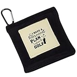 Golf Ball Towel Golf Wet and Dry Golf Towel Pocket I Have A Retirement Plan I Plan to Golf Towel...