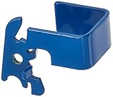 Wall Control 1in x 1in C-Bracket Slotted Metal Pegboard Hook Pegboard and Slotted Tool Board – Blue