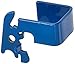 Wall Control 10-CB-011 BU C-Bracket Slotted Metal Pegboard Hook for Wall Control Pegboard Only, 1" x 1", Blue