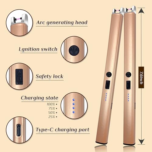 Beyio 2-pack Single-Arc Rechargeable Candle Lighter — view 6