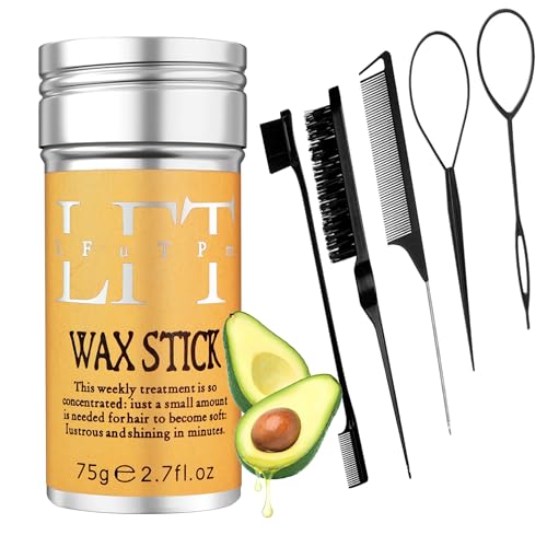LFuTPm Wax Stick for Hair - Nourishing Styling Paste for Flyaway...