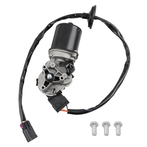 Image of Gledewen 88958223 25809218 Front Windshield Wiper Motor 4-Pin Compatible with Chevy Colorado 2004-2012 & GMC Canyon 2004-2012 & Isuzu i-280 /i-350 2006, i-290 /i-370 2007-2008