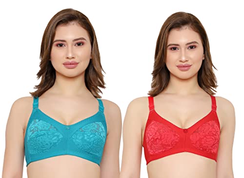 Image of Women Net Non-Padded Wire Free Regular Bra