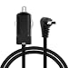 Produktbild subtel 1A Ersatz KFZ Ladegerät kompatibel mit Garmin Edge Drive DriveAssist DriveSmart Nüvi Oregon eTrex GPSMAP GPS Navigation - 12V Zigarettenanzünder Ladekabel Mini-USB 90° Autolader, 1.1m Kabel, 5V