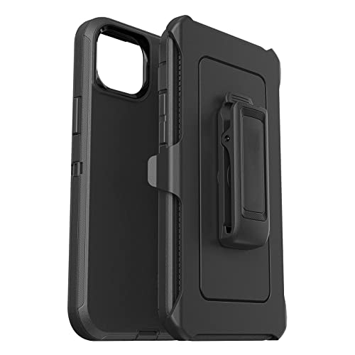 Defender Iphone 14 Pro Case With Belt Clip Holster 6.1 Inch, Defender Screenless Edition Case, Heavy Duty Military Grade Drop Protective, Shockproof Dustproof, 360° Rotating Kickstand-Black #TOP21