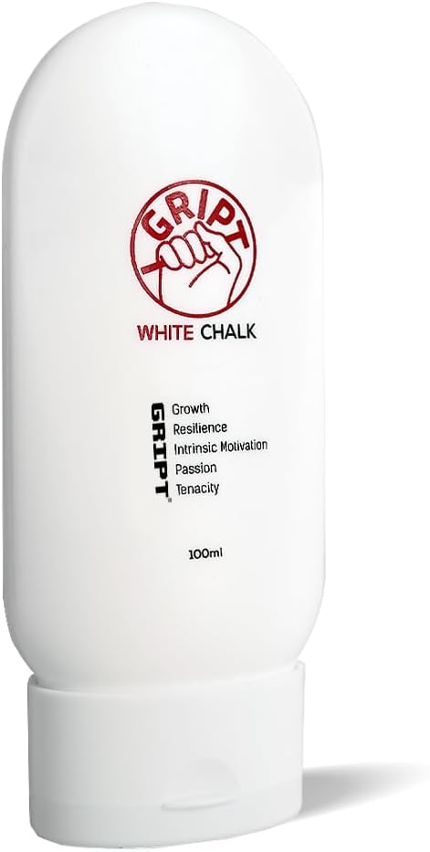 GRIPT Clear Liquid Chalk for Pole Dancing Mess Less Professional Dry Hand Grip Gel Chalk 100ml for Pole Dance Aerial Yoga Tennis Golf Racquet Grips Sweat Resistant Long Lasting