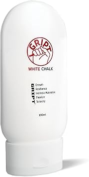 GRIPT Clear Liquid Chalk for Pole Dancing Mess Less Professional Dry Hand Grip Gel Chalk 100ml for Pole Dance Aerial Yoga Tennis Racquet Grips مقاومة للعرق طويل الأمد