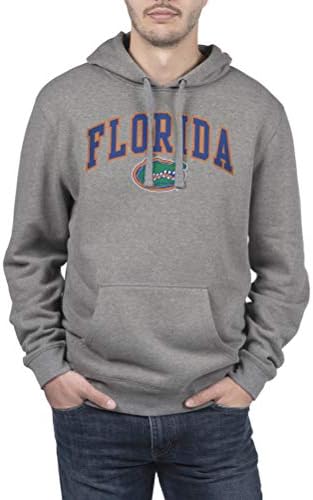 Top of the World Florida Gators Men's Dark Charcoal Gray Hoodie Sweatshirt, Medium