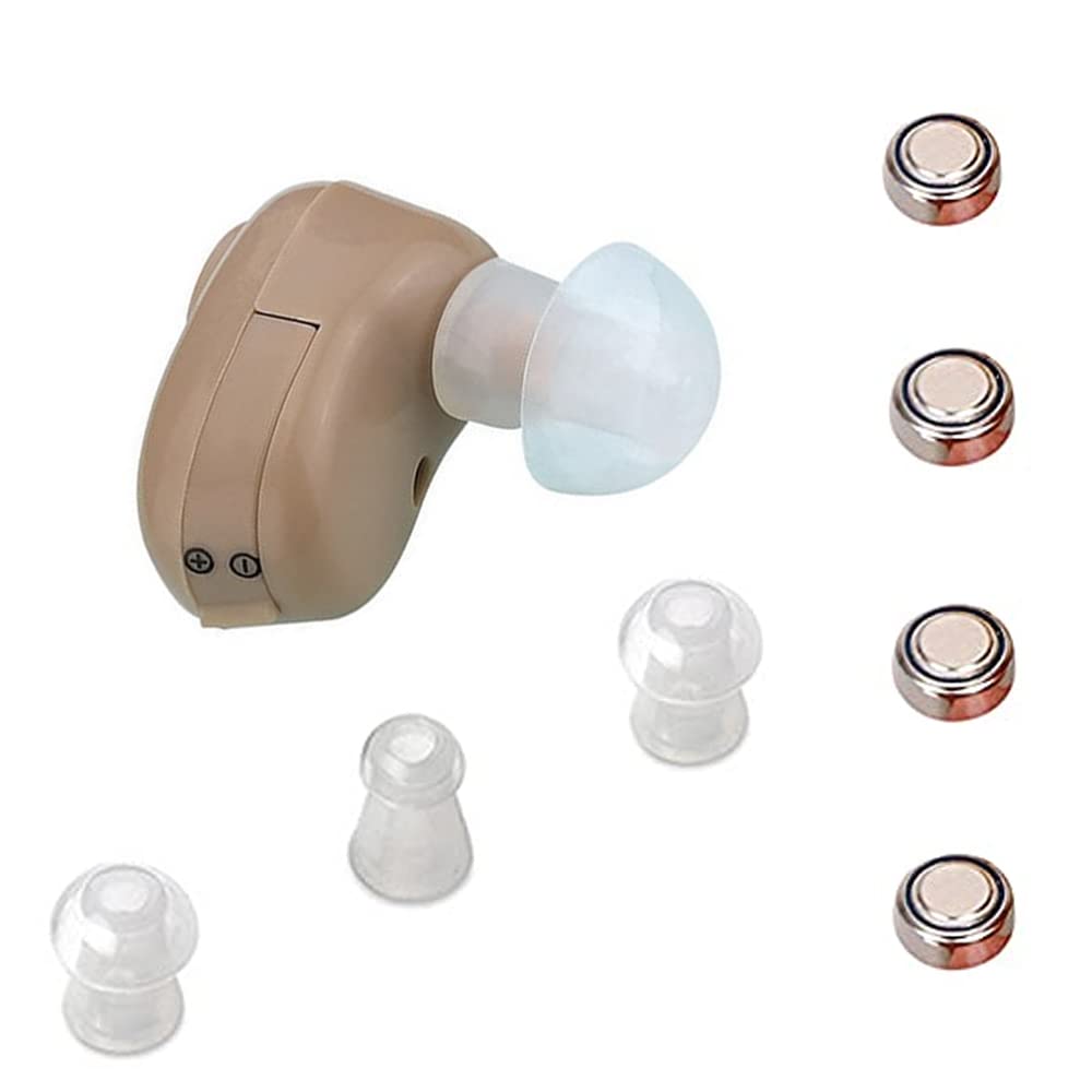 AXON K-83 Hearing Aid With 2 Batteries ITE Sound Amplifier Behind The Ear In The Ear Hearing Aid