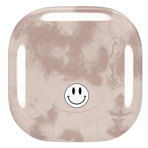 Skinit Decal Audio Skin Compatible with Galaxy Buds Pro Originally Designed Taupe Tie Dye Design