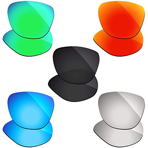 Image of 5 Pairs of Polarized Lenses Replacement Compatible with Oakley Frogskins OO9013 Sunglasses - Combo Pack