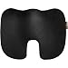 Egoist Zone Coccyx Orthopedic Memory Foam Seat Cushion - Car Seat Office Chair Wheelchair Cushion for Tailbone Pain - Posture & Coccyx Support - Back Pain & Sciatica Relief