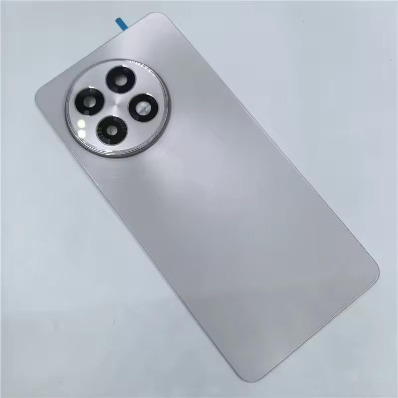 Compatible Rear Glass Panel for OnePlus 13R – Battery Door Back Cover, Battery Back Cover Housing Replacement Part (Black)