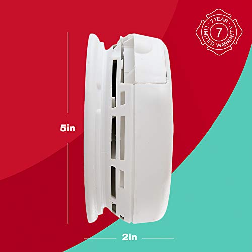 First Alert SCO7CN Battery-Operated Talking Combination Smoke and Carbon Monoxide Alarm with Voice Location, Photoelectric